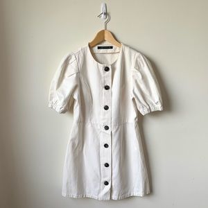 ZARA Button-Front Dress